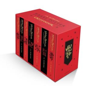 Okładka książki Harry Potter Gryffindor House Edition Paperback Box Set