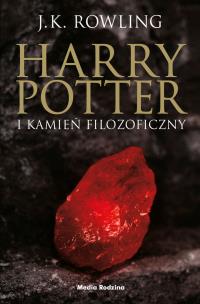 Harry Potter i kamień filozoficzny (czarna edycja). Autor: J. K. Rowling. Multiszop.pl Okładka książki Harry Potter i kamień filozoficzny (czarna edycja)