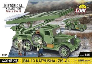 HC WWII BM-13 Katyusha (ZIS-6). Wydawca: Cobi. Multiszop.pl Opakowanie HC WWII BM-13 Katyusha (ZIS-6)