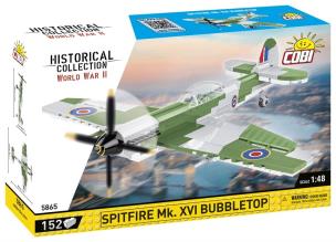 HC WWII Spitfire Mk. XVI Bubbletop. Wydawca: Cobi. Multiszop.pl Opakowanie HC WWII Spitfire Mk. XVI Bubbletop