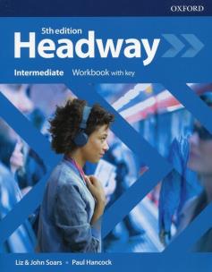 Okładka książki Headway 5E Intermediate WB + key OXFORD