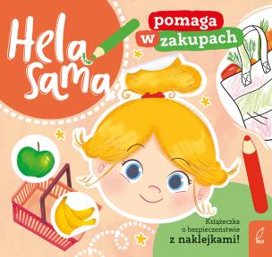 Okładka książki Hela sama pomaga w zakupach