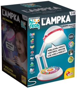 Hi-Tech Moja lampka edukacyjna. Wydawca: Lisciani. Multiszop.pl Opakowanie Hi-Tech Moja lampka edukacyjna