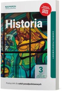 Okładka książki Historia 3 część 1 liceum i technikum zakres podstawowy zmiana 2022