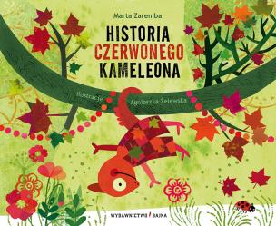 Okładka książki Historia czerwonego kameleona
