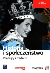 Okładka książki Historia i społeczeństwo Rządzący i rządzeni Podręcznik
