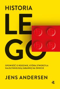 Historia LEGO. Autor: Andersen Jens. Multiszop.pl Okładka książki Historia LEGO