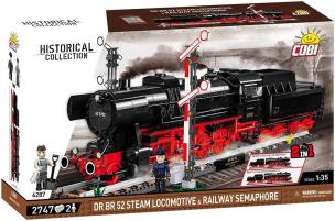 Historical Collection DR BR 52 Steam locomotive.... Wydawca: Cobi. Multiszop.pl Opakowanie Historical Collection DR BR 52 Steam locomotive...