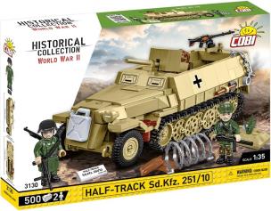 Historical Collection Half-Track Sd. Kfz. 251/10. Wydawca: Cobi. Multiszop.pl Opakowanie Historical Collection Half-Track Sd. Kfz. 251/10