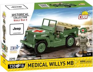 Historical Collection Medical Willys MB. Wydawca: Cobi. Multiszop.pl Opakowanie Historical Collection Medical Willys MB