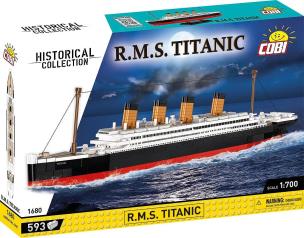 Historical Collection R.M.S. Titanic. Wydawca: Cobi. Multiszop.pl Opakowanie Historical Collection R.M.S. Titanic