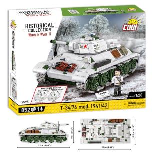 Opakowanie Historical Collection T-34/76 mod 1941/42 2 in1