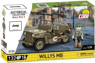 Historical Collection Willys MB. Wydawca: Cobi. Multiszop.pl Opakowanie Historical Collection Willys MB