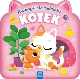 Okładka książki Historyjki dla maluszka. Kotek