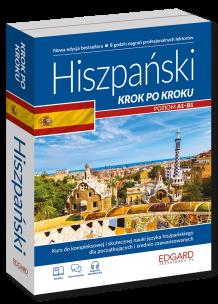 Hiszpański. Krok po kroku. Autor: Opracowanie zbiorowe. Multiszop.pl Okładka książki Hiszpański. Krok po kroku