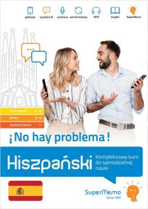 Hiszpański No hay problema! Kompleksowy kurs A1-C1. Autor: Stawicka-Pirecka Barbara, Ivn Medel López, Żaneta. Multiszop.pl Okładka książki Hiszpański No hay problema! Kompleksowy kurs A1-C1