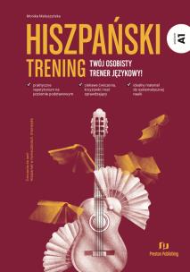 Hiszpański. Trening A1. Autor: Monika Małuszyńska. Multiszop.pl Okładka książki Hiszpański. Trening A1