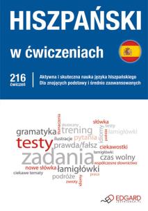 Hiszpański - W ćwiczeniach. Autor:   Praca zbiorowa. Multiszop.pl Okładka książki Hiszpański - W ćwiczeniach