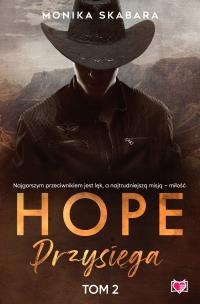 Hope. Autor: Monika Skabara. Multiszop.pl Okładka książki Hope