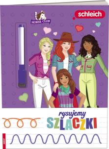 Okładka książki Horse Club. Rysujemy szlaczki