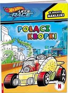 Okładka książki Hot Wheels Let's Race połącz kropki SPCS-1601