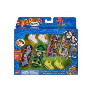 Hot Wheels Skate Deskorolka + buty 4-pak HVM14. Wydawca: Mattel. Multiszop.pl Opakowanie Hot Wheels Skate Deskorolka + buty 4-pak HVM14