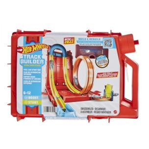 Opakowanie Hot Wheels TrackBuilder. Zestaw kaskaderski