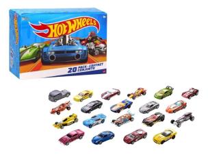 Hot Wheels zestaw 20 pojazdów. Wydawca: Pro Kids. Multiszop.pl Opakowanie Hot Wheels zestaw 20 pojazdów