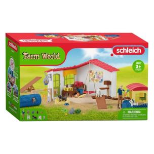 Hotel dla zwierząt Farm World. Wydawca: Schleich. Multiszop.pl Opakowanie Hotel dla zwierząt Farm World
