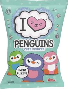 I Love Cute Figures Penguins Saszetka z Figurką. Wydawca: Topps. Multiszop.pl Opakowanie I Love Cute Figures Penguins Saszetka z Figurką