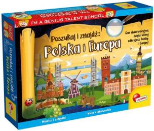 Opakowanie I'M Genius Znajdź Polskę - Europę