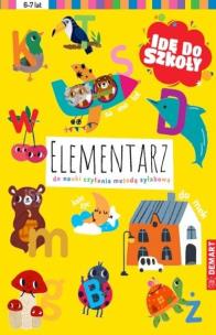 Idę do szkoły. Elementarz do nauki czytania metodą. Autor:   Praca zbiorowa. Multiszop.pl Okładka książki Idę do szkoły. Elementarz do nauki czytania metodą