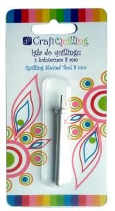 Igła do quillingu z kołnierzykiem 8mm QGIQ-003. Autor: QGIQ-002. Multiszop.pl Okładka książki Igła do quillingu z kołnierzykiem 8mm QGIQ-003