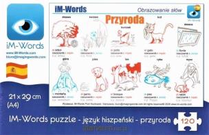 iM-Words Puzzle 96 Hiszpański - Przyroda. Wydawca: iM-Words. Multiszop.pl Opakowanie iM-Words Puzzle 96 Hiszpański - Przyroda