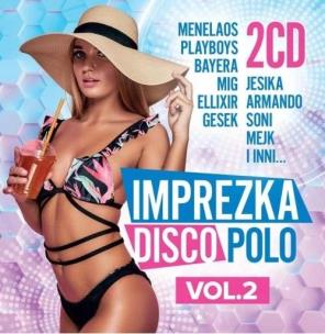 Imprezka Disco Polo vol.2 (2CD). Autor:   Praca zbiorowa. Multiszop.pl Okładka książki Imprezka Disco Polo vol.2 (2CD)