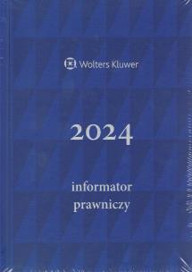 Okładka książki Informator Prawniczy 2024 (granatowy)