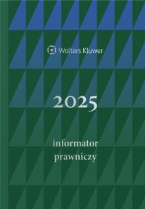 Okładka książki Informator Prawniczy 2025 zielony A5
