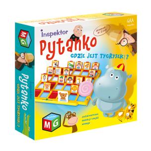 Inspektor Pytanko - Gdzie jest Tygrysek. Wydawca: MULTIGRA. Multiszop.pl Opakowanie Inspektor Pytanko - Gdzie jest Tygrysek