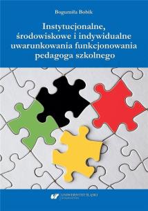 Okładka książki Instytucjonalne, środowiskowe i indywidualne..