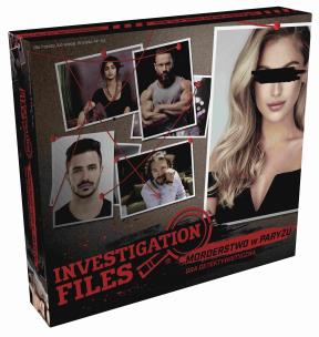 Investigation Files: Morderstwo w Paryżu. Wydawca: Goliath. Multiszop.pl Opakowanie Investigation Files: Morderstwo w Paryżu