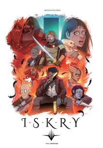 Iskry 4 Świetliki. Autor: Krzysztof Łuczyński. Multiszop.pl Okładka książki Iskry 4 Świetliki