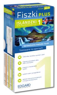 Islandzki Fiszki PLUS dla początkujących 1 A0-A1. Autor: Bartoszek Marta. Multiszop.pl Okładka książki Islandzki Fiszki PLUS dla początkujących 1 A0-A1