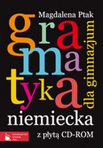 Okładka książki J.Niemiecki - Gramatyka niem. dla gim +CD Ptak PWN