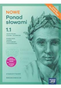 J. Polski LO 1 Nowe Ponad słowami cz.1 podr ZPiR. Autor: Małgorzata Chmiel, Joanna Kościerzyńska, Aleksand. Multiszop.pl Okładka książki J. Polski LO 1 Nowe Ponad słowami cz.1 podr ZPiR
