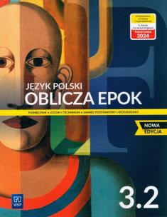 J.polski LO Oblicza epok 3/2 ZPiR w.2024. Autor: Dariusz  Chemperek, Kalbarczyk Adam, Dariusz Trześ. Multiszop.pl Okładka książki J.polski LO Oblicza epok 3/2 ZPiR w.2024