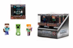 Opakowanie JADA Minecraft metalowa figurka 6,5 cm 1szt. mix