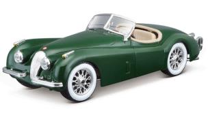 Opakowanie Jaguar XK 120 Roadster dark green 1:24 BBURAGO