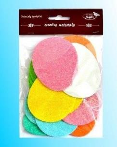 Opakowanie Jaja duże brokatowe 16szt