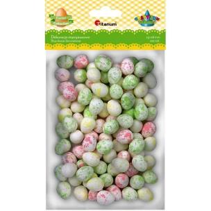 Opakowanie Jajka styropianowe 15x18mm 3 kolory 100szt