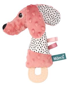 Opakowanie Jamiś piszczek z gryzakiem pastel róż